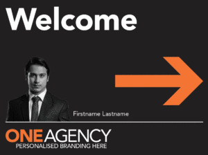 Welcome A-frame